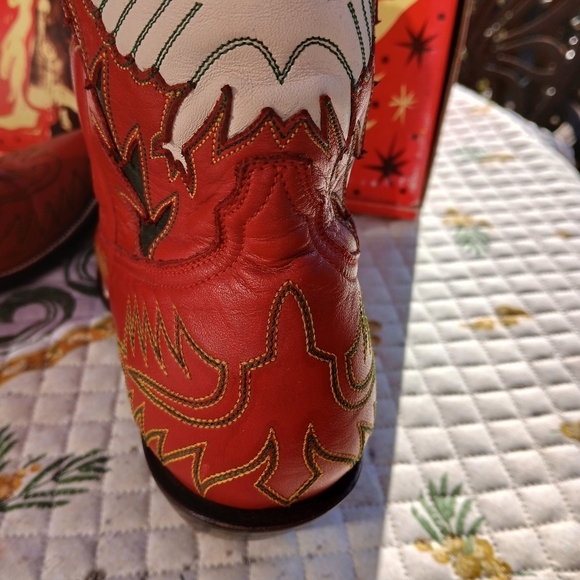 Heritage Boot Company Mariposa Peewee Cowboy Boots, Ladies Size 9.5 - Picture 10 of 14